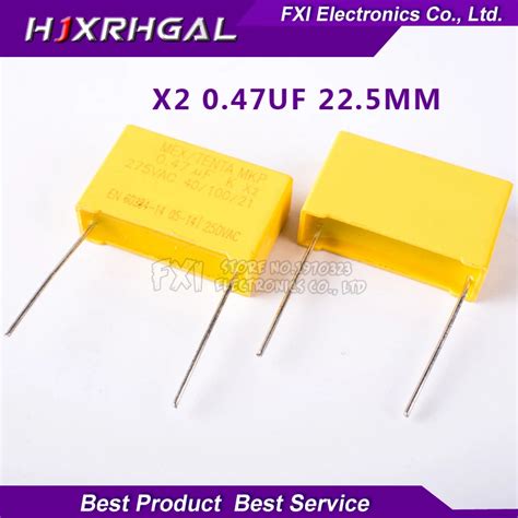 Aliexpress Buy 10pcs 275VAC Capacitor X2 Capacitor 470nF Pitch 22