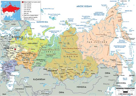 Political Map Of Russia Willy Julietta