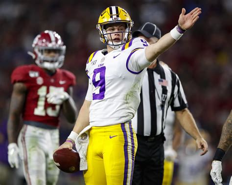 Sec Football Revisiting 2019 No 2 Lsu Vs No 3 Alabama