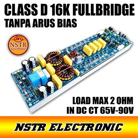 Jual Class D Fullbridge Rhino 16K Tanpa Arus Bias Shopee Indonesia