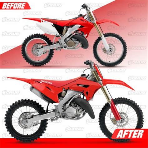 Honda Cr R Cr R New Polisport Cr Restyle Plastic Kit