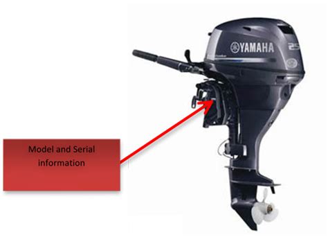 Locating Serial And Model Information On An Outboard Southcentral