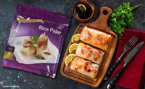 Valcom Rice Paper Rundes Reispapier 16 Cm 8 Blätter 250 G Amazon