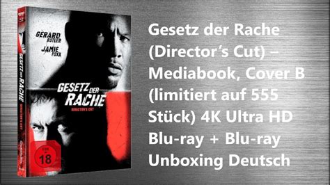 Gesetze Der Rache K Mediabook Cover B Unboxing Deutsch Youtube