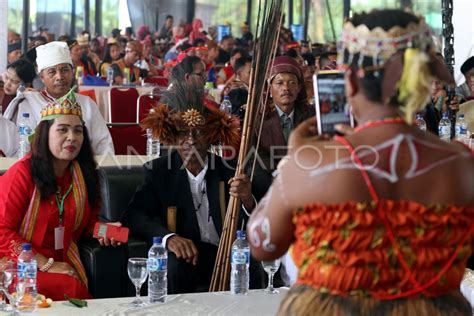 KONGRES MASYARAKAT ADAT NUSANTARA ANTARA Foto