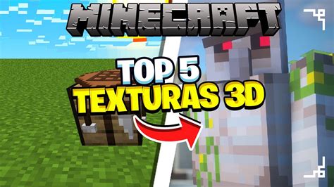 Top 5 Texturas 3d Que VocÊ Precisa No Seu Minecraft Survival 1 7 Youtube