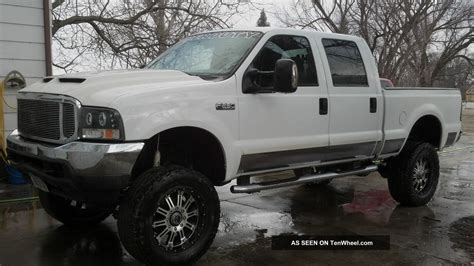 2003 F250 Xlt 4 Door 4x4 6 0 Powerstroke Lifted With 20 Rims