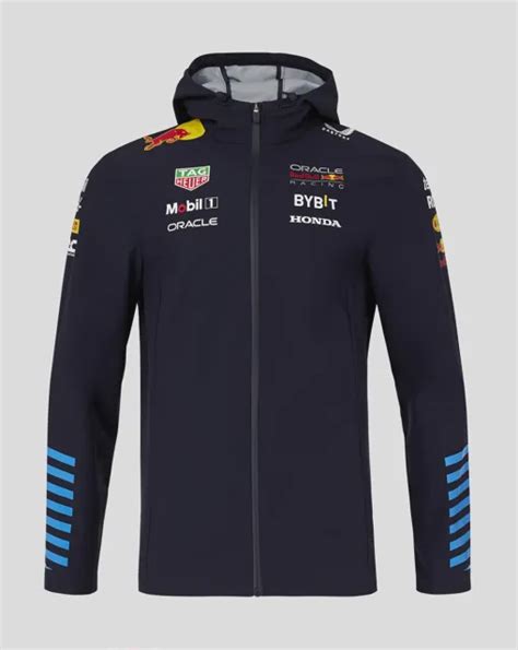 RED BULL RACING F1 2024 équipe officielle imperméable veste de pluie