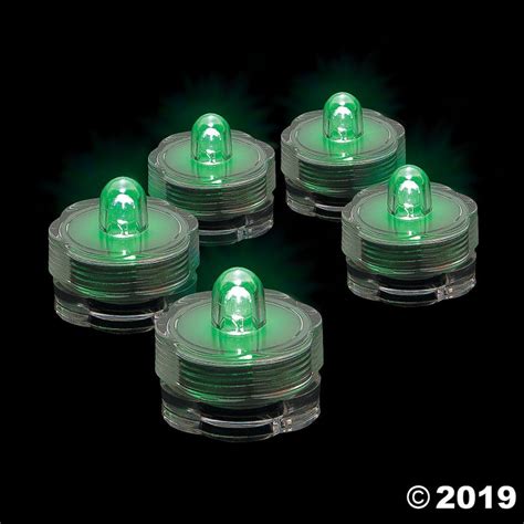 Green Submersible Led Lights Per Dozen Glowuniverse