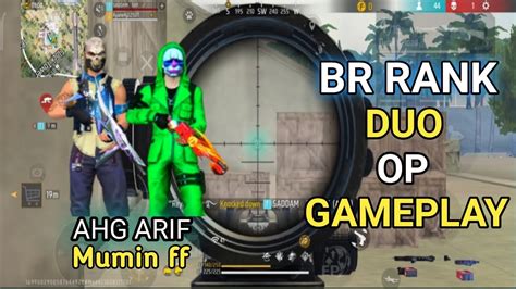 Kills In Duo Pro Lobby Br Ranked Match Ahg Arif Garena Free Fire