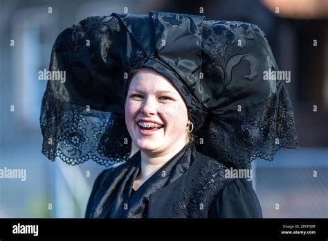 April Brandenburg Burg Spreewald A Woman In Black