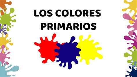 Los Colores Primarios video para niños YouTube