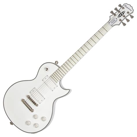 DISC Epiphone Ltd. Ed. Matt Heafy "SnØfall" Les Paul Custom, White ...