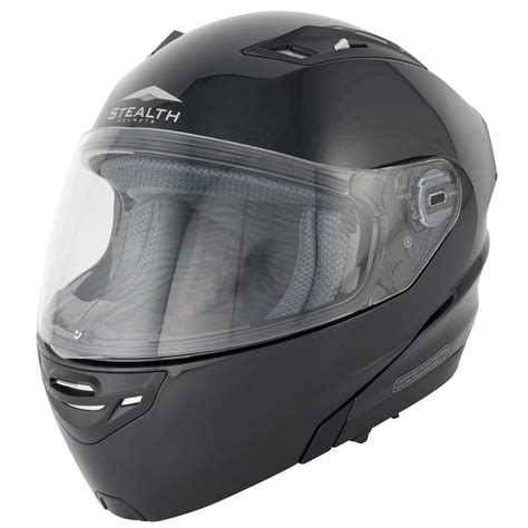 Stealth Hd189 Flip Motorcycle Helmet Flip Up Front Helmets