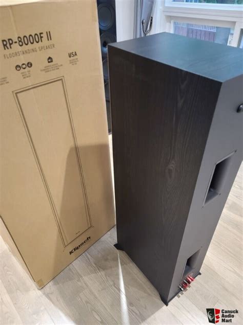 Klipsch Rp 8000fii Dual 8 Floorstanding Speakers Ebony Rp 8000f Ii Photo 4071637 Canuck