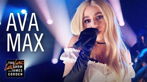 Ava Max Performs Sweet But Psycho Cbs8