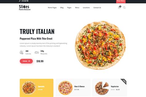 15+ Best Pizza Website Templates 2025 [Edition] - RadiusTheme