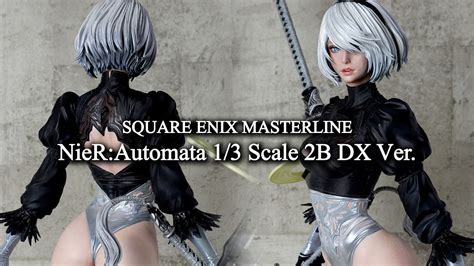 【リアルすぎ】nier Automata 1 3スケール 2b（ヨルハ二号b型）dx版 スタチュー レビュー【square Enix Masterline ニーア オートマタ】フィギュア