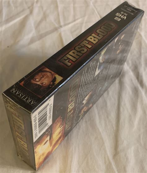 First Blood VHS 1998 Sealed Sylvester Stallone Remastered Brian