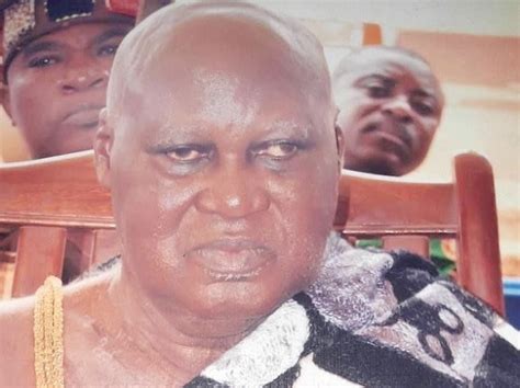 Mahama Alan Pay Last Respect To Late Paramount Chief Of Sunyani