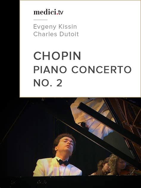 Amazon Co Jp Chopin Piano Concerto No Etudes Evgeny Kissin