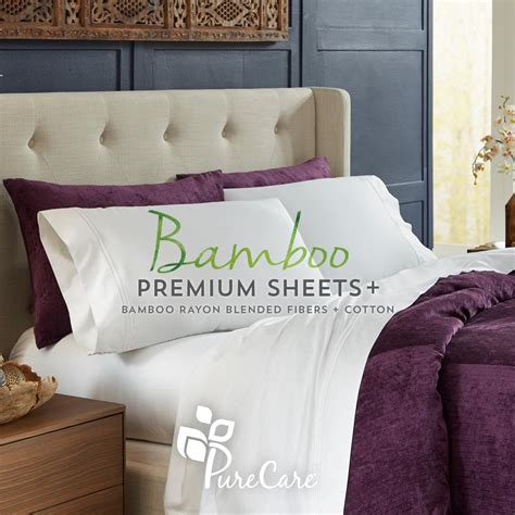 Premium Bamboo Sheet Set Split King, Sand