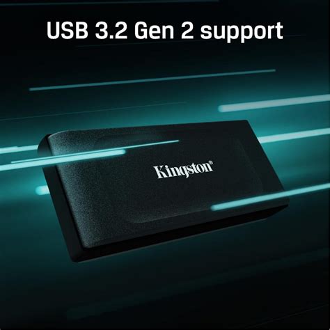 Kingston XS1000 1TB SSD Pocket Sized USB 3 2 Gen 2 External Solid