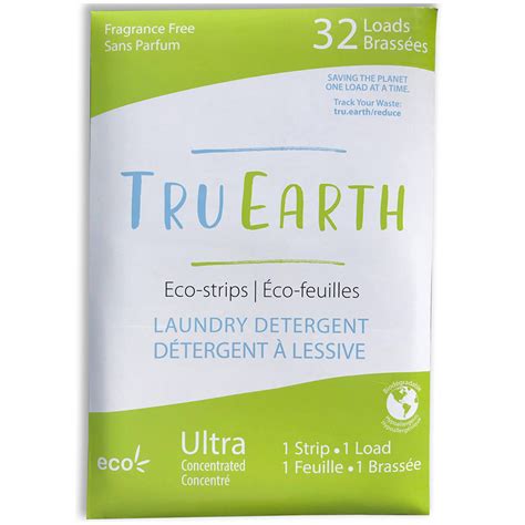 Tru Earth Laundry Eco Strips Fragrance Free Tru Earth