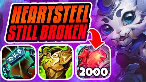 HEARTSTEEL IS STILL INSANELY BROKEN ON GNAR 2K STACKS 50K DAMAGE