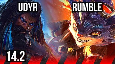 UDYR Vs RUMBLE TOP 3 1 7 Rank 8 Udyr KR Grandmaster 14 2 YouTube