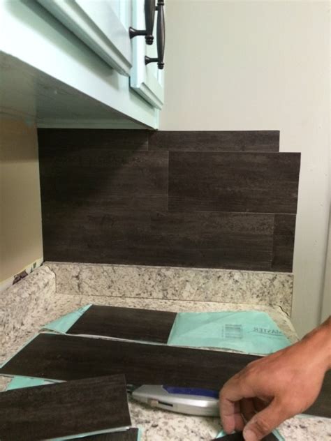 Our 40 Backsplash Using Vinyl Flooring Re Fabbed