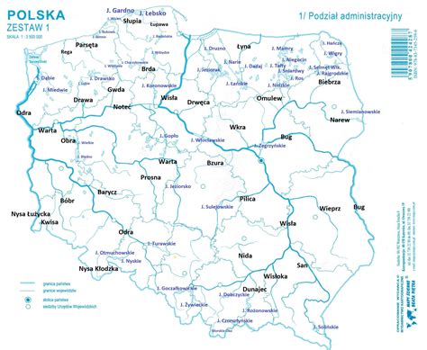 Rzeki W Polsce Mapa Konturowa Margaret Wiegel Jul