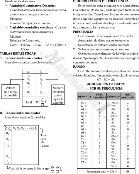 Estadistica De Secundaria Ejemplos Y Ejercicios Resueltos Pdf