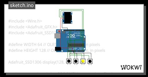 俄罗斯方块游戏机 Wokwi ESP32 STM32 Arduino Simulator