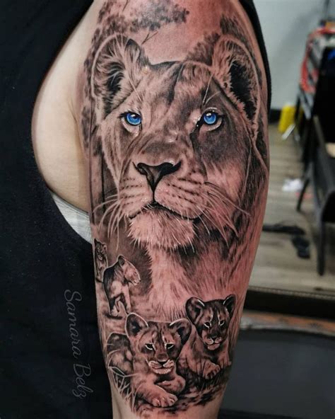 30 Great Lioness Tattoos You Must Try Xuzinuo Page 21