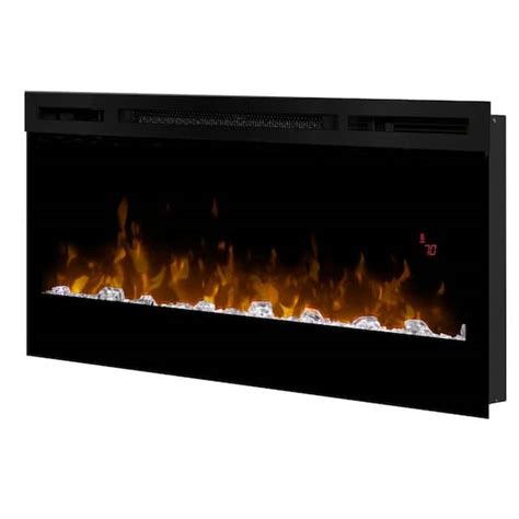 Dimplex Prism 34 In Wall Mounted Electric Fireplace With Acrylic Ember