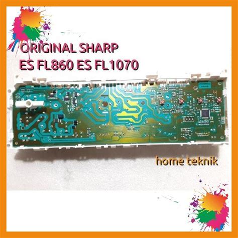 Jual Modul Pcb Mesin Cuci Sharp Es Fl860 Original Sharp Hts Shopee