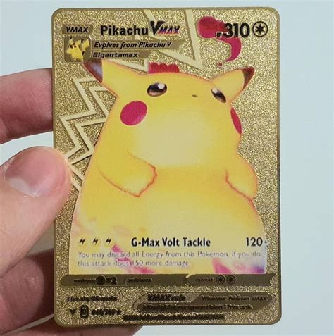 Pikachu Vmax Carta