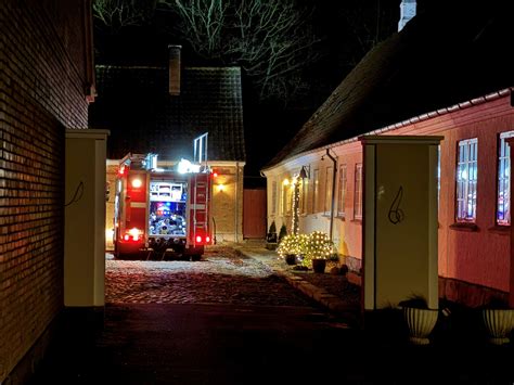 Brandvæsenet rykker ud til fynsk adresse