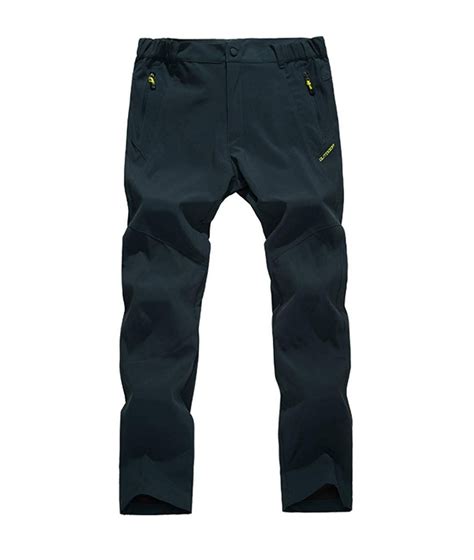 Men Outdoor Waterproof Hiking Pants Quick Dry Mountain Pants with ...