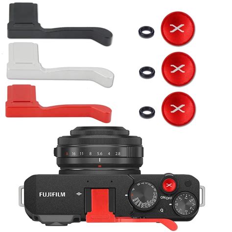 X100vi Metal Thumbs Up Grip Thumbs Up Grip Hand Grip Shutter Release Button For Camera For