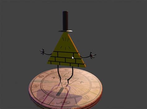 Bill Cipher From Gravity Falls 3d Model 3d Printable Cgtrader