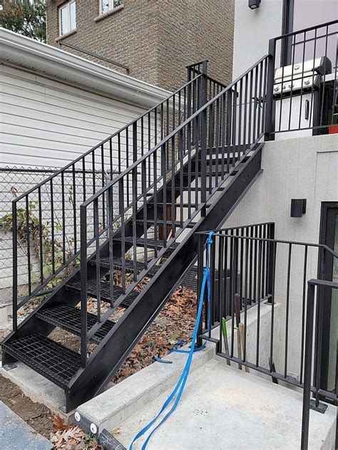 Metal Indoor Staircase In Toronto And GTA Custom Steel Stairs