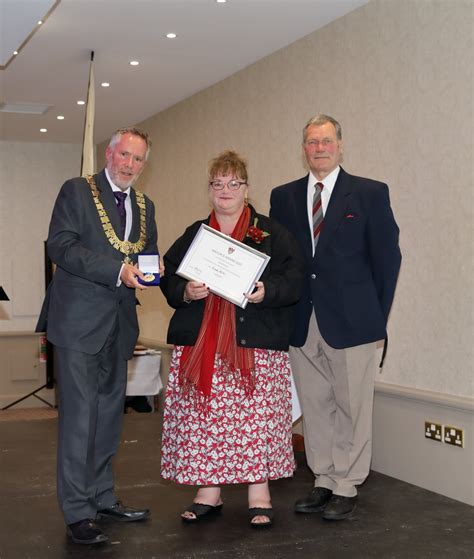 The Mayor Of Felixstowe Presents The Mayor S Civic Awards At The Annual