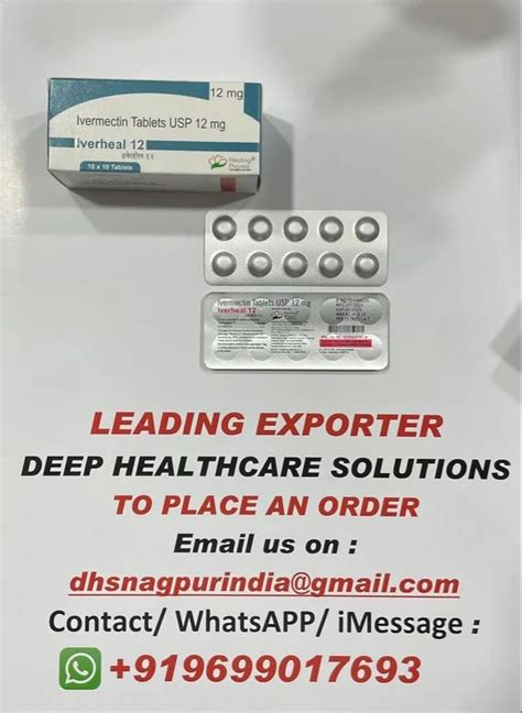 Ivermectin Mg Tablets At Rs Strip Of Tablets Ivermectin