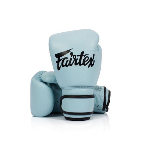 Shop Fairtex Boxing Gloves Baby Blue - Bushido Martial Arts