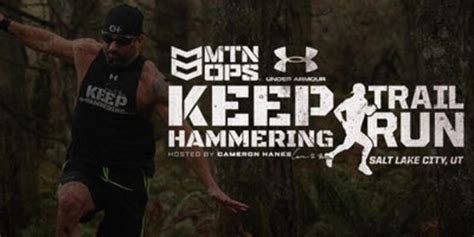 Cameron Hanes Keep Hammering Trail Run Snowbird Ut Running