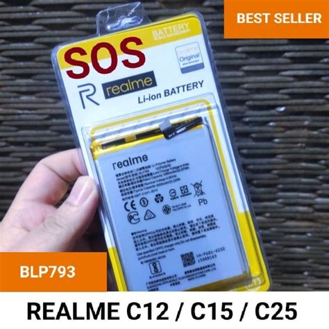 Jual Baterai Batre Battery Realme C15 C12 C25 Narzo 20 Narzo