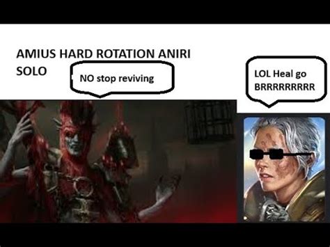 Amius Hard Rotation Solo Godseeker Aniri Strat Youtube