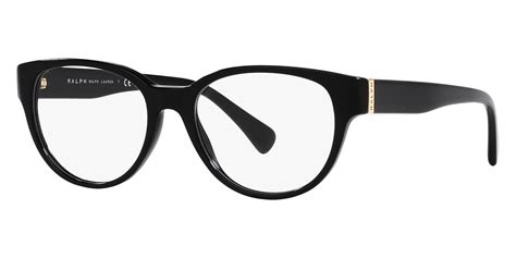 Ralph Lauren Ra Shiny Black Eyeglasses